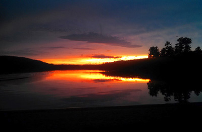 Deer Lake sunset